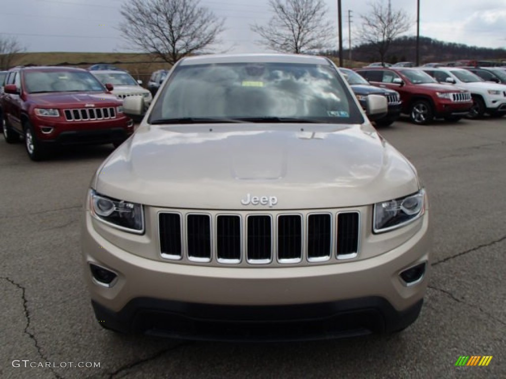 2014 Grand Cherokee Laredo 4x4 - Cashmere Pearl / New Zealand Black/Light Frost photo #3