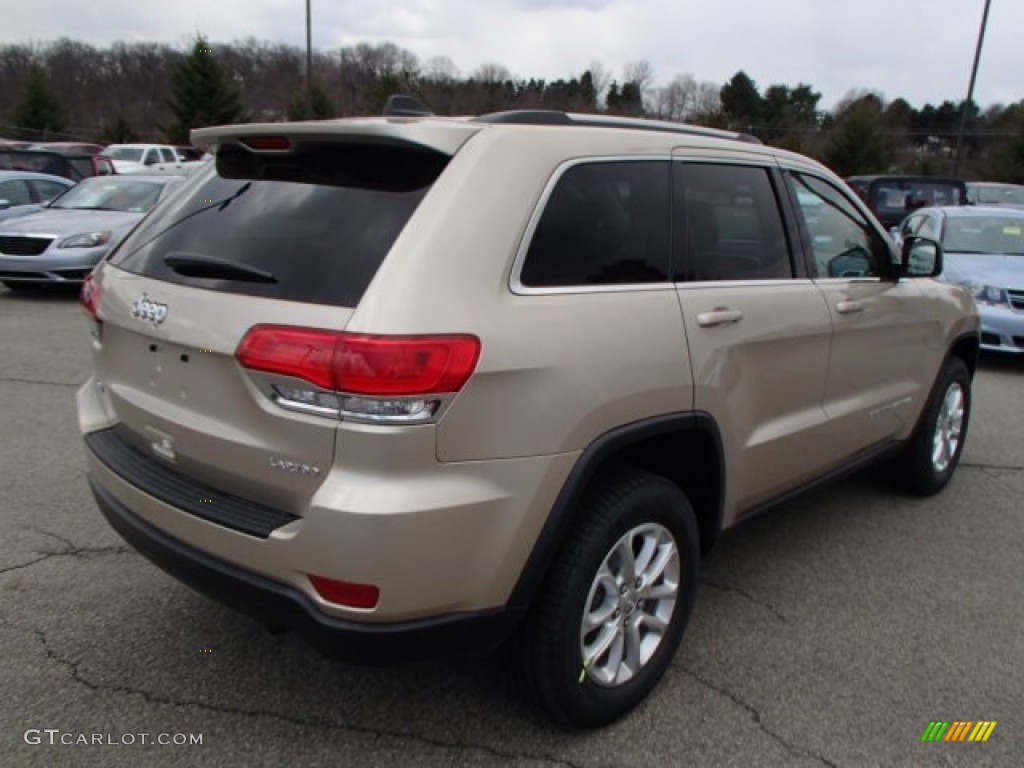 2014 Grand Cherokee Laredo 4x4 - Cashmere Pearl / New Zealand Black/Light Frost photo #6