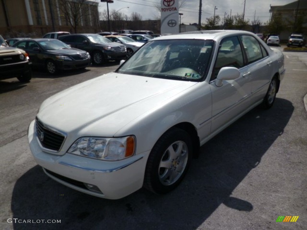 Premium White 2002 Acura RL 3.5 Sedan Exterior Photo #79232014