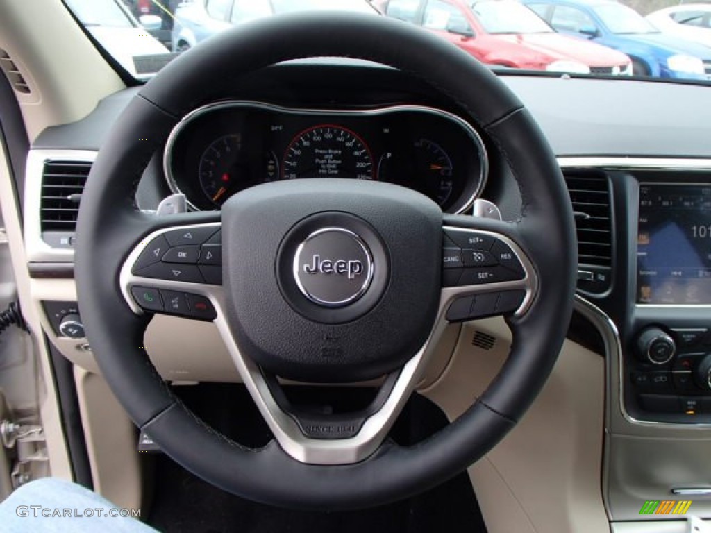 2014 Grand Cherokee Laredo 4x4 - Cashmere Pearl / New Zealand Black/Light Frost photo #19