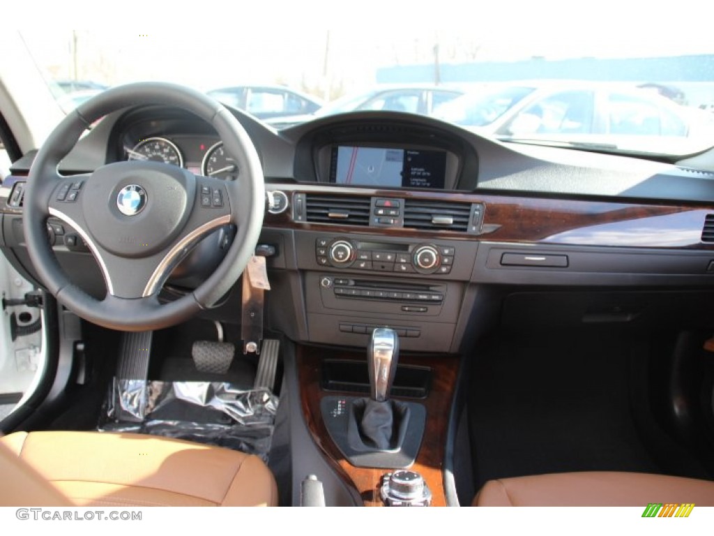 2011 3 Series 328i xDrive Coupe - Alpine White / Saddle Brown Dakota Leather photo #13