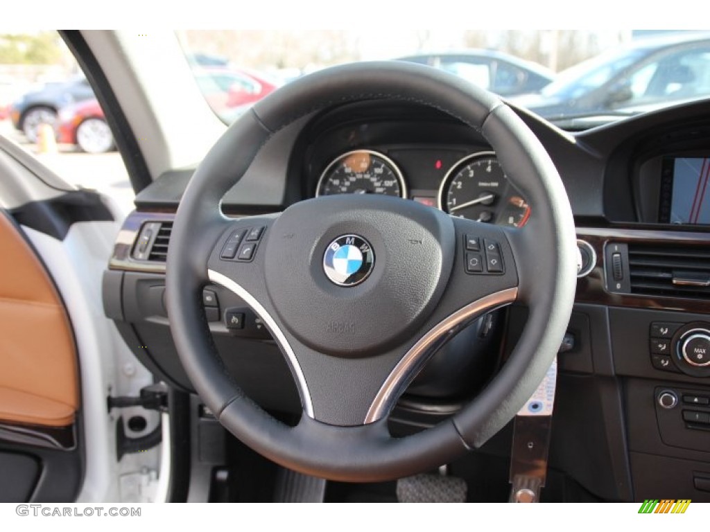 2011 3 Series 328i xDrive Coupe - Alpine White / Saddle Brown Dakota Leather photo #16