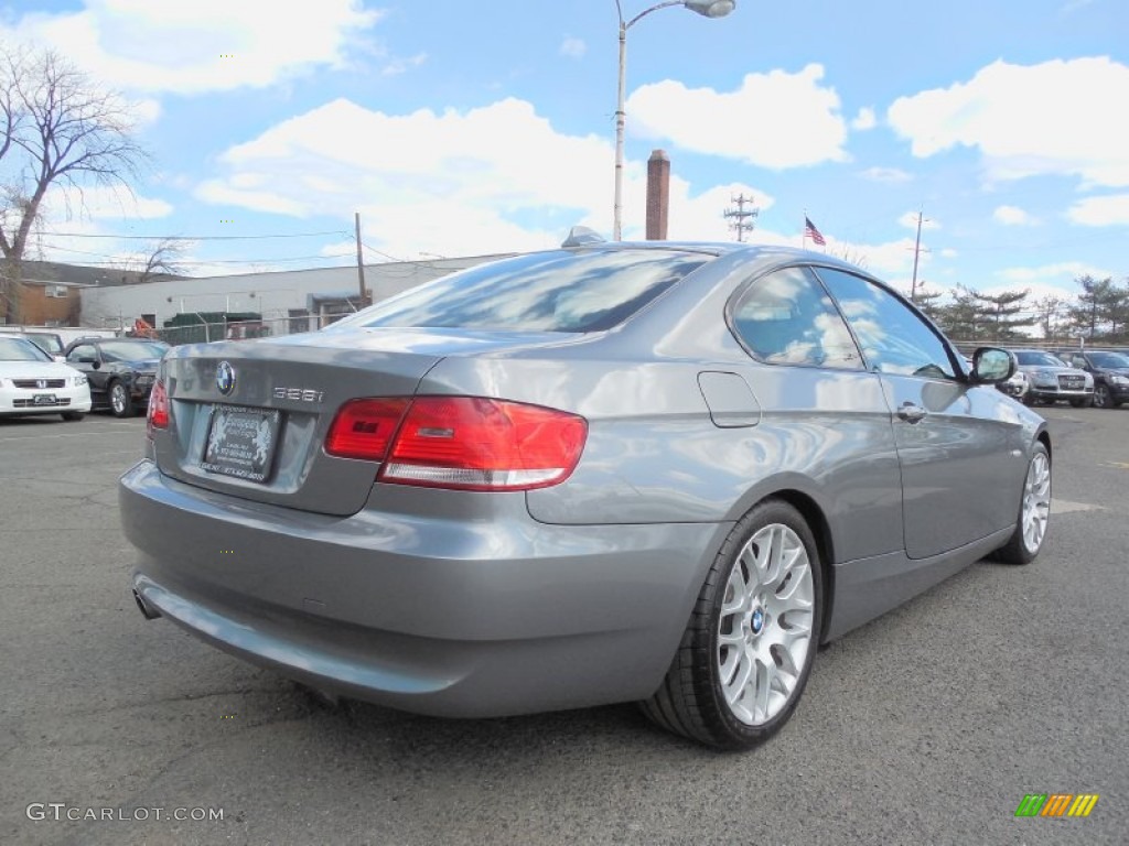 2010 3 Series 328i Coupe - Space Gray Metallic / Black photo #4