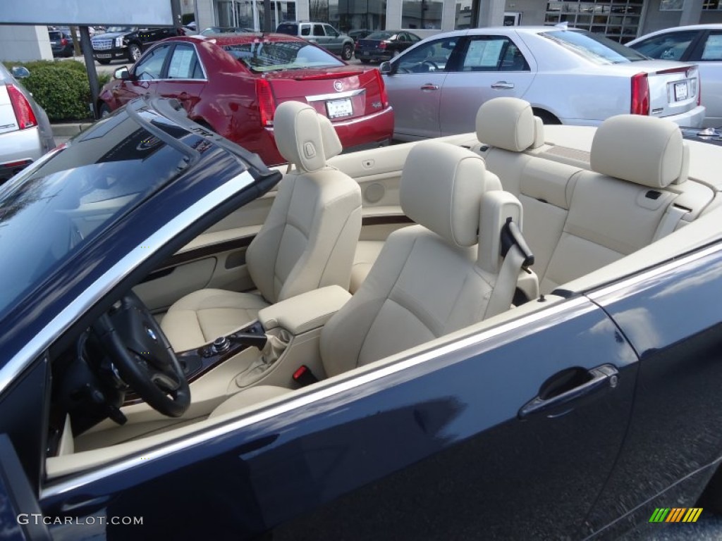2010 3 Series 328i Convertible - Monaco Blue Metallic / Cream Beige photo #32