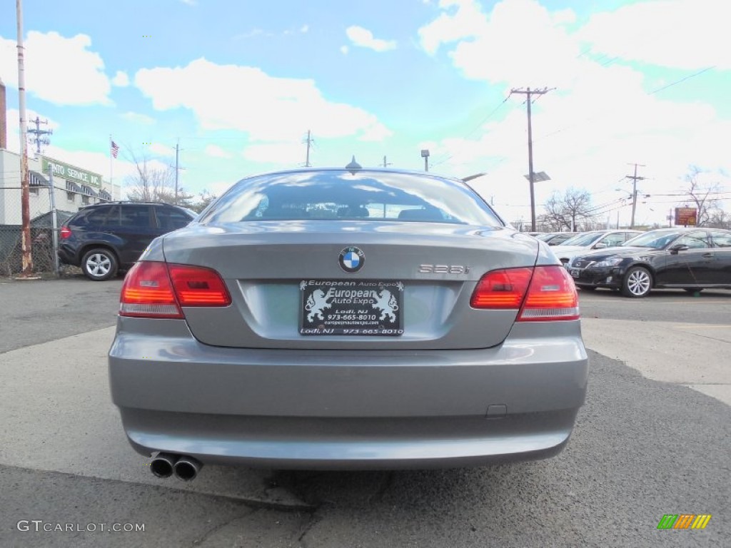 2010 3 Series 328i Coupe - Space Gray Metallic / Black photo #5