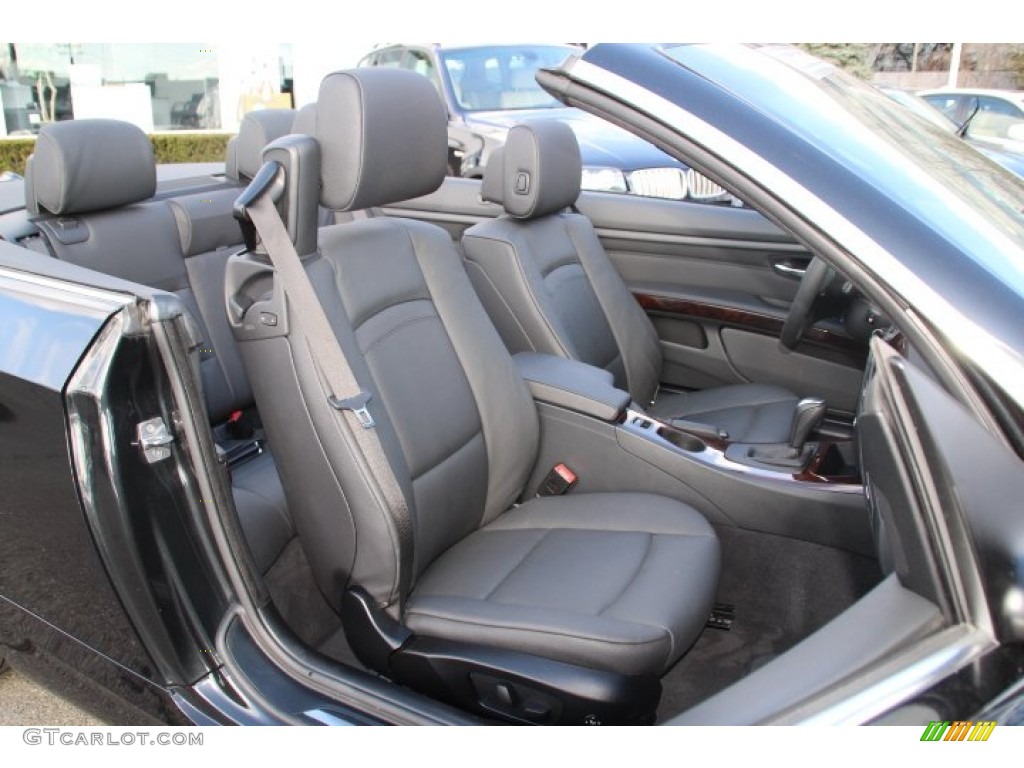 2010 3 Series 328i Convertible - Black Sapphire Metallic / Black photo #26