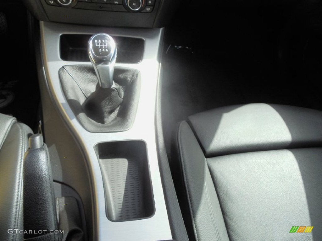 2010 3 Series 328i Coupe - Space Gray Metallic / Black photo #19