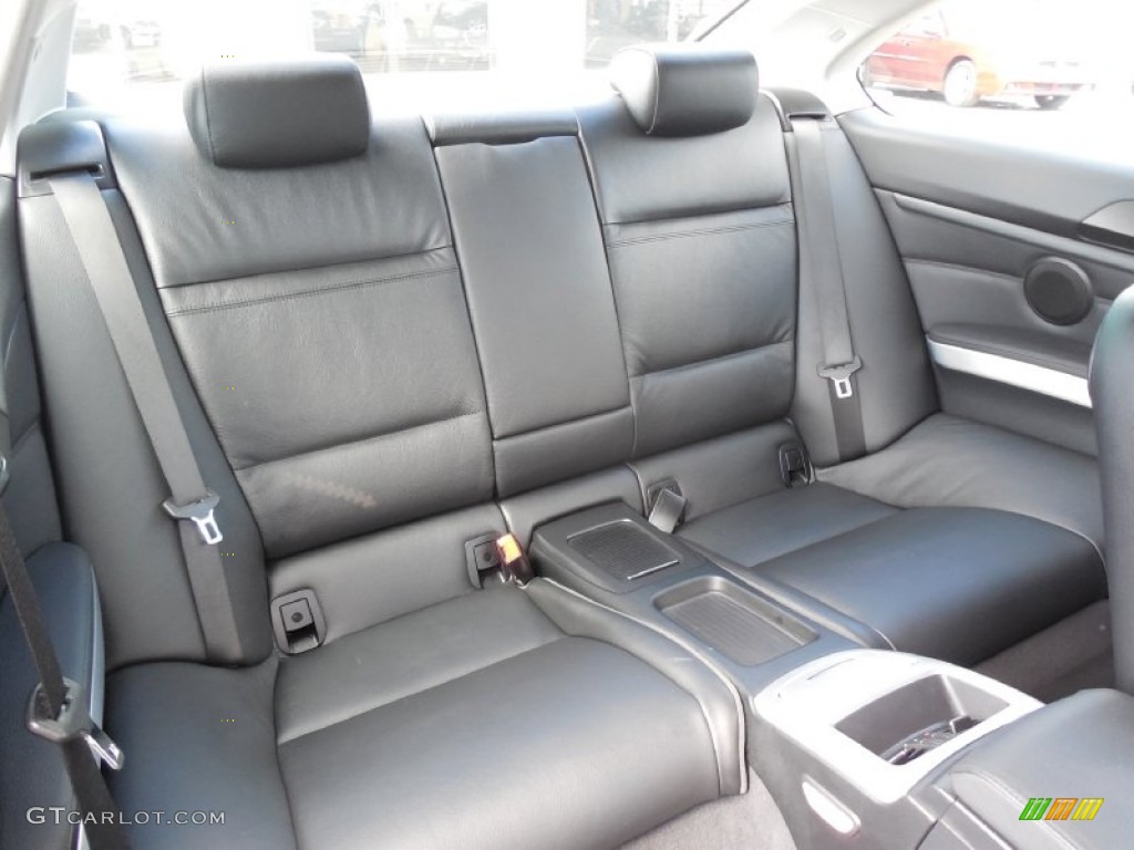 2010 3 Series 328i Coupe - Space Gray Metallic / Black photo #26