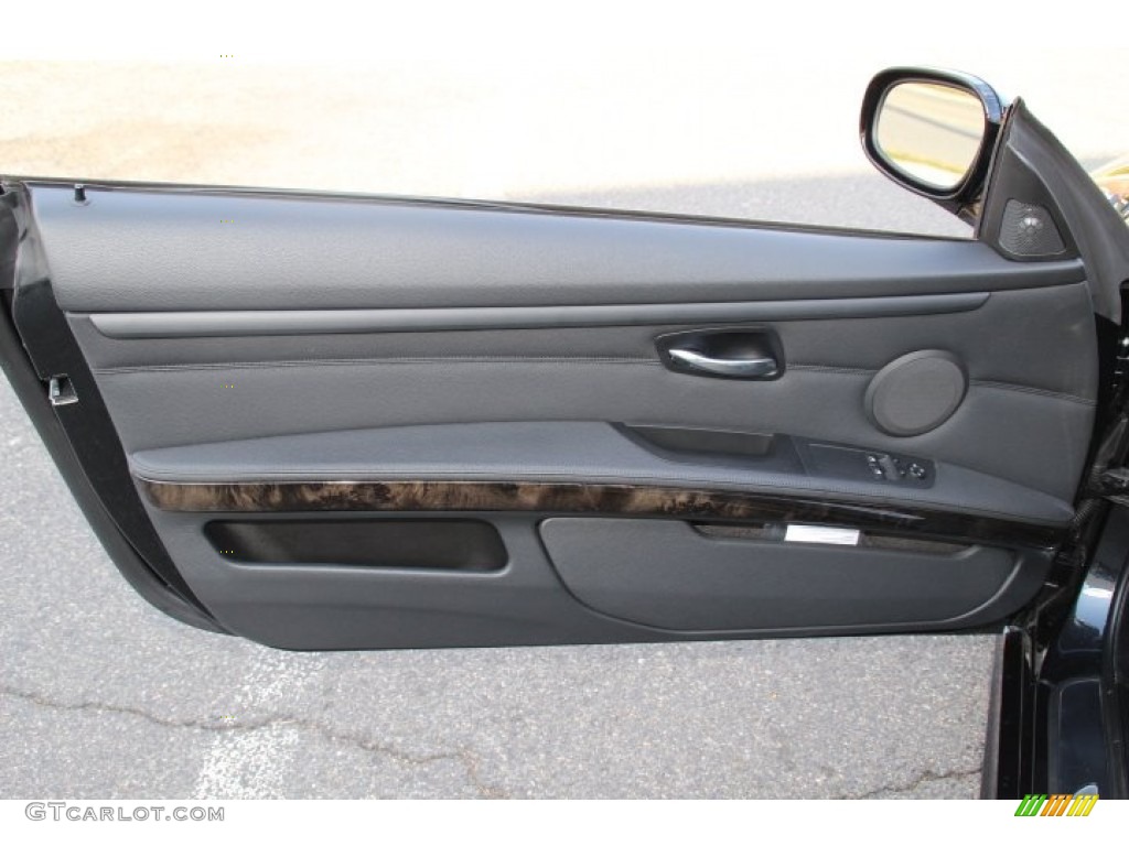 2010 3 Series 335i Coupe - Black Sapphire Metallic / Black photo #9