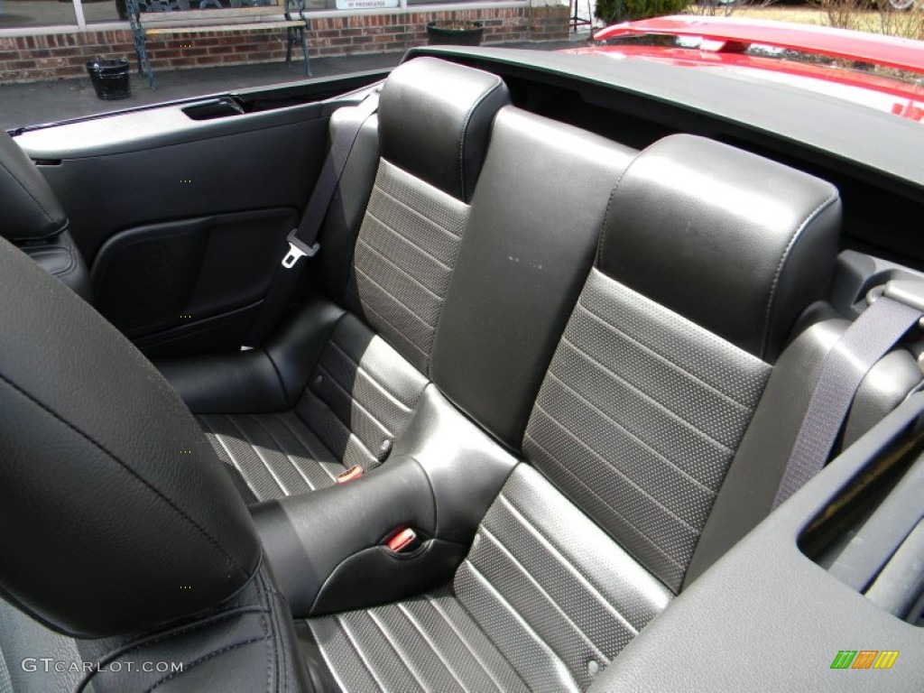 2006 Mustang GT Premium Convertible - Redfire Metallic / Dark Charcoal photo #21