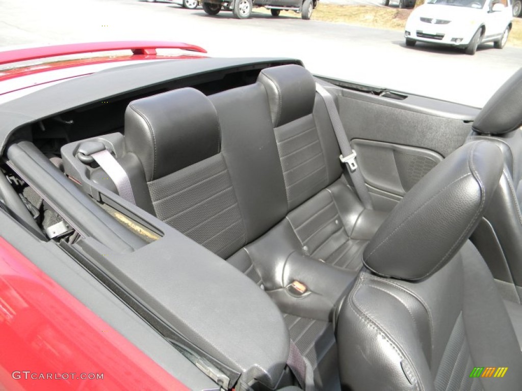2006 Mustang GT Premium Convertible - Redfire Metallic / Dark Charcoal photo #22