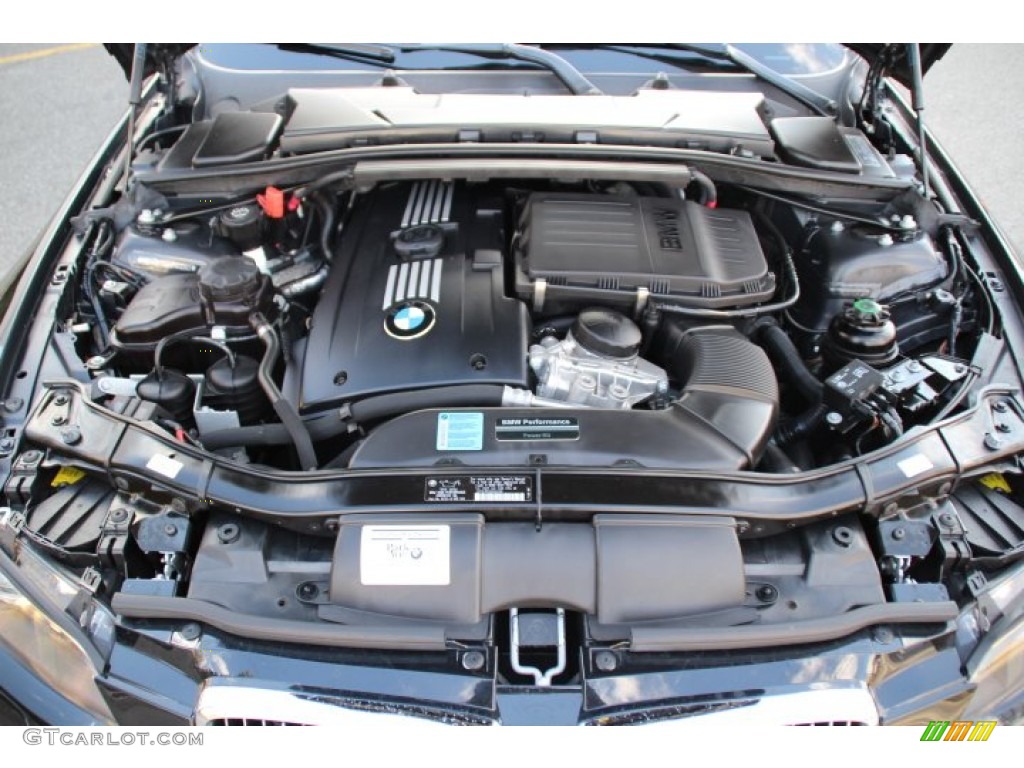 2010 3 Series 335i Coupe - Black Sapphire Metallic / Black photo #30