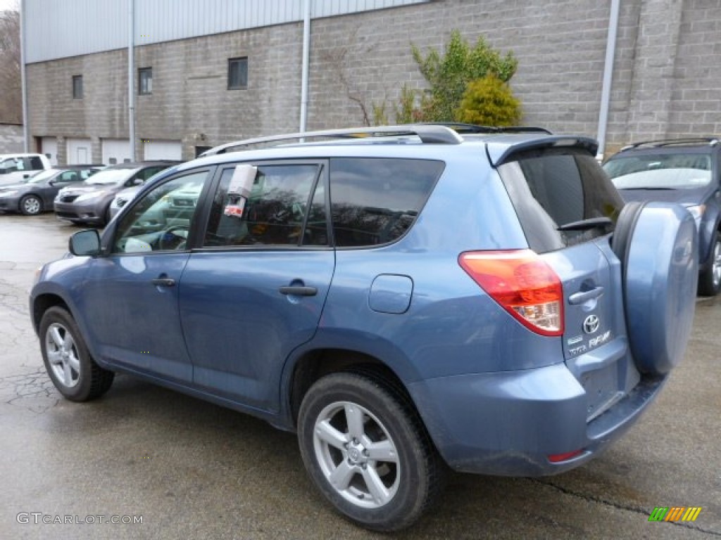 2008 RAV4 4WD - Pacific Blue Metallic / Ash photo #13