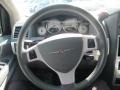 Dark Slate Gray/Light Shale 2010 Chrysler Town & Country Touring Steering Wheel