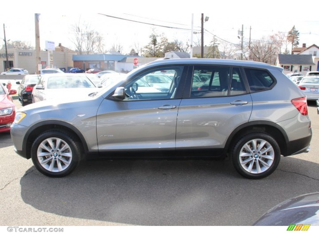 2013 X3 xDrive 28i - Space Gray Metallic / Black photo #8