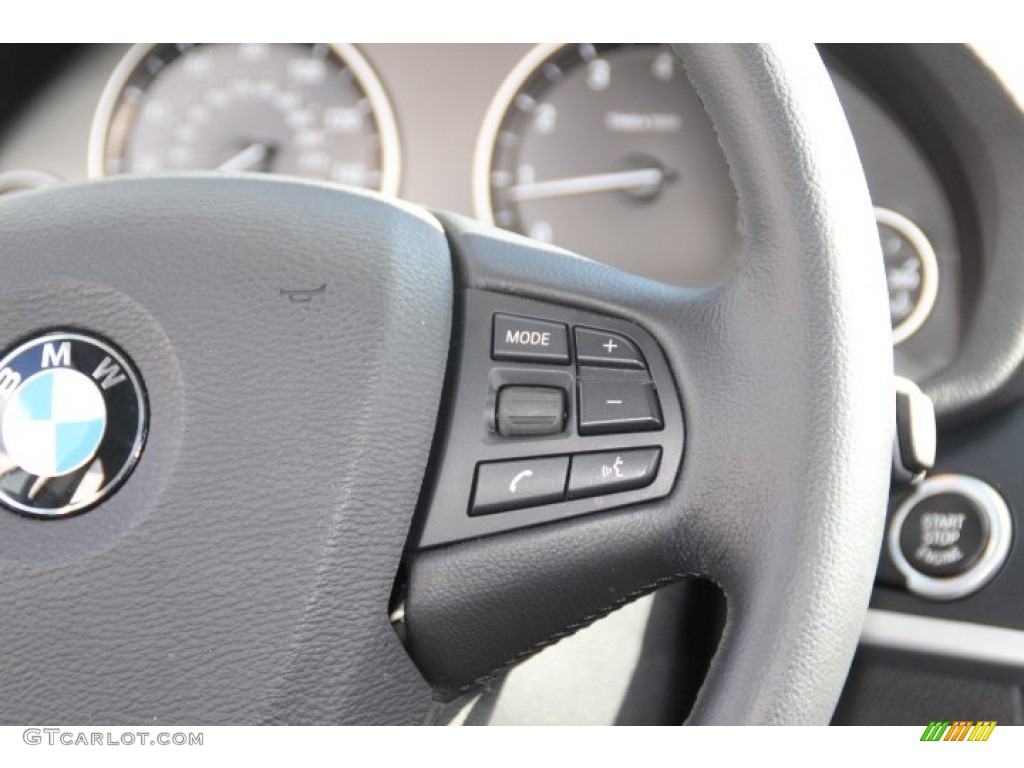 2013 X3 xDrive 28i - Space Gray Metallic / Black photo #18