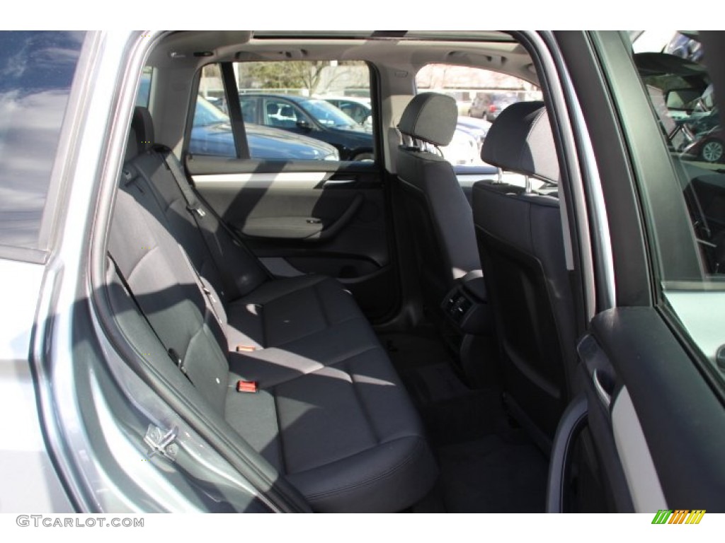 2013 X3 xDrive 28i - Space Gray Metallic / Black photo #24