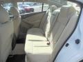2010 Nissan Altima Blond Interior Rear Seat Photo