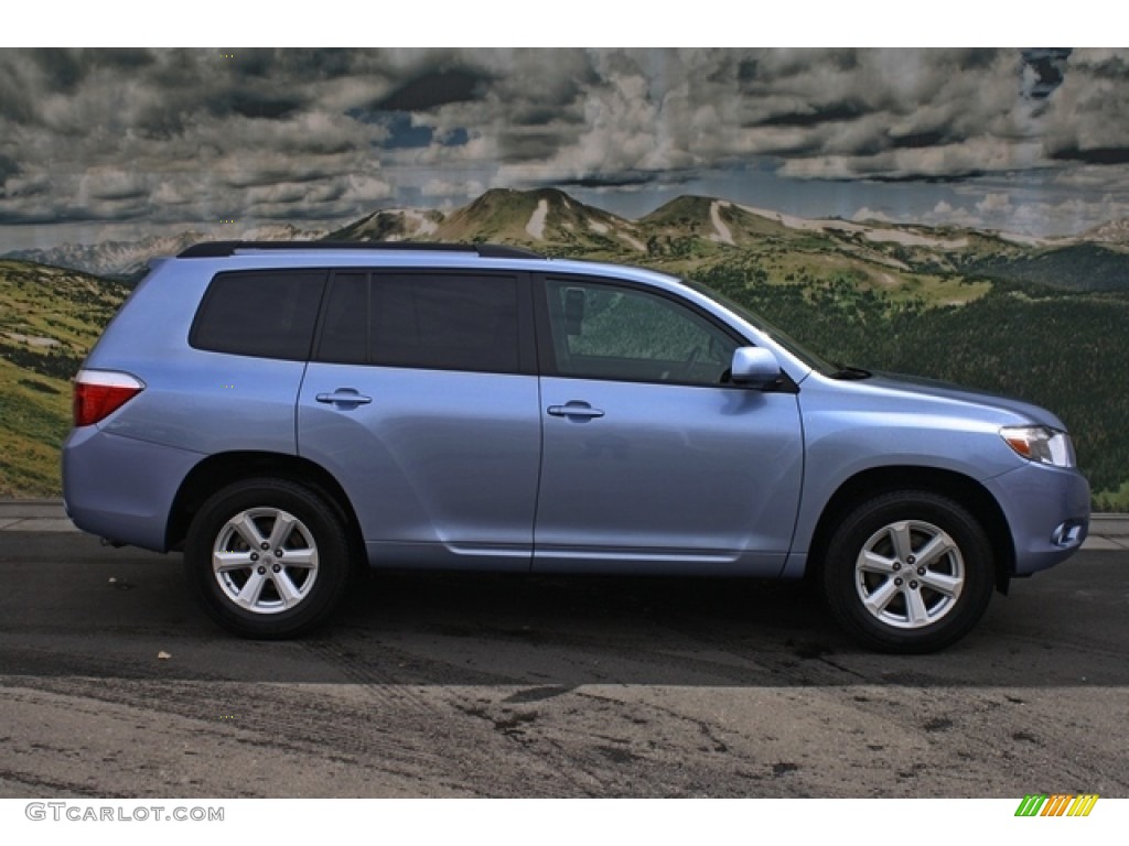 2010 Highlander SE 4WD - Wave Line Blue Pearl / Black photo #2