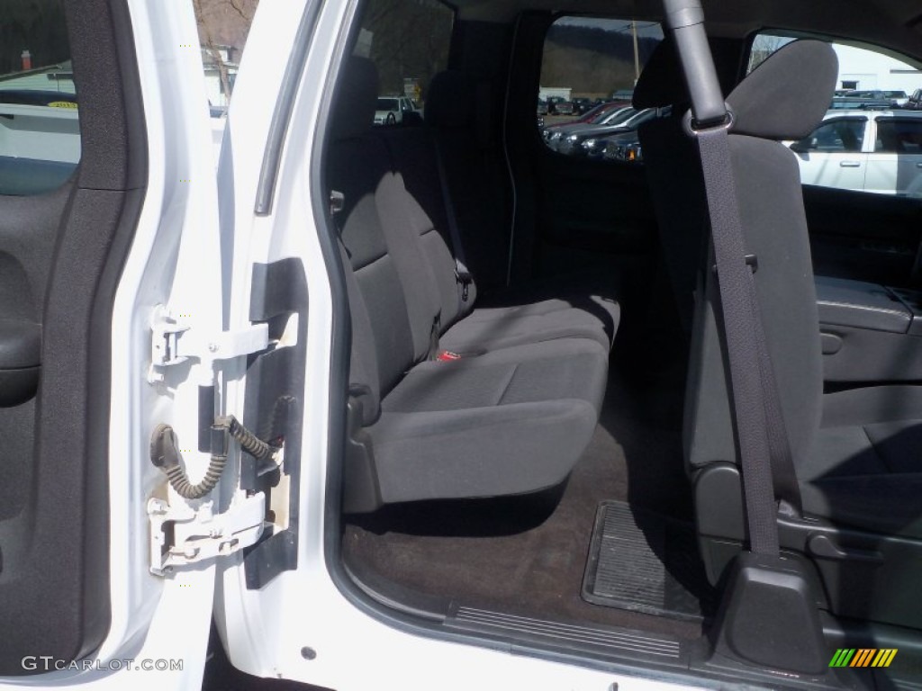 2009 Silverado 1500 LT Extended Cab 4x4 - Summit White / Ebony photo #13