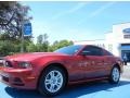 2013 Red Candy Metallic Ford Mustang V6 Coupe  photo #1