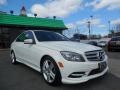2011 Arctic White Mercedes-Benz C 300 Sport 4Matic  photo #3