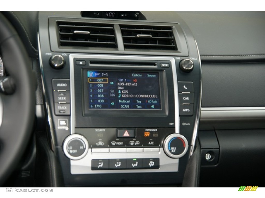 2013 Camry SE V6 - Barcelona Red Metallic / Black/Ash photo #6