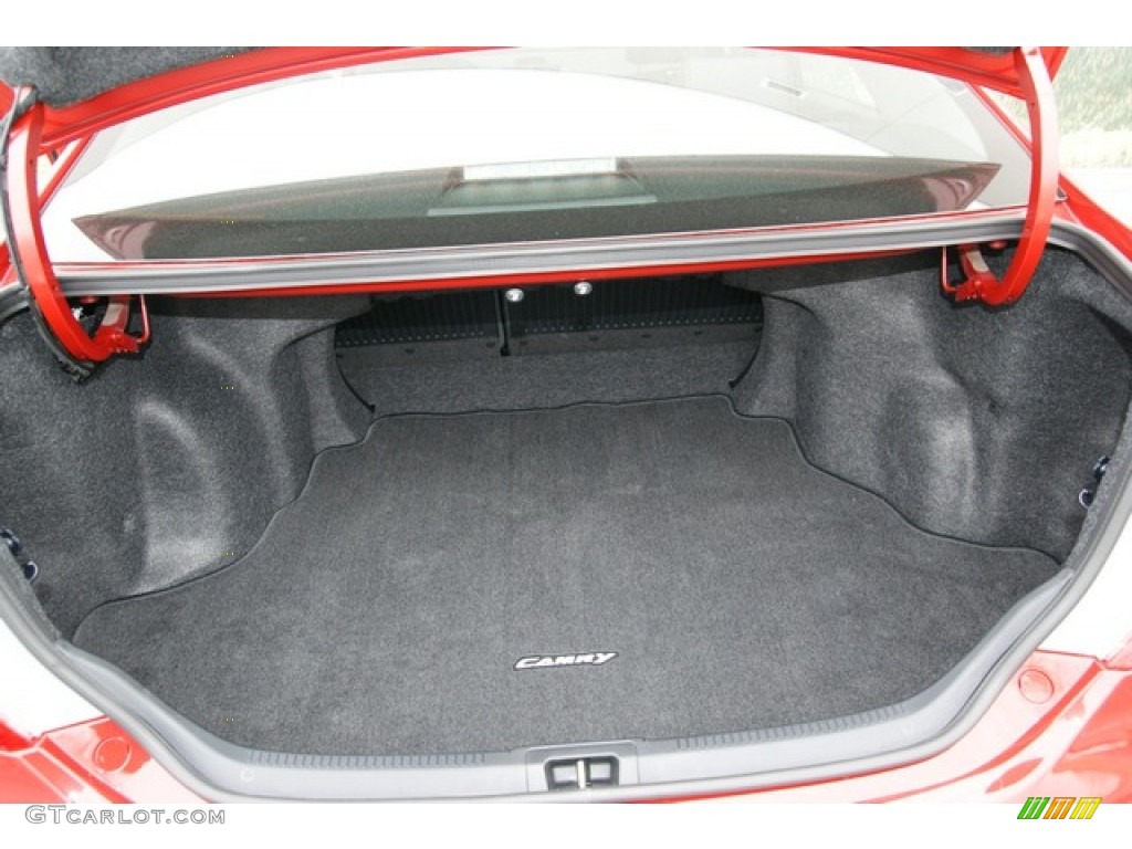 2013 Camry SE V6 - Barcelona Red Metallic / Black/Ash photo #8