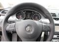 Black 2013 Volkswagen CC R-Line Steering Wheel