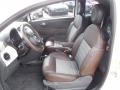 Sport Tessuto Marrone/Nero (Brown/Black) 2012 Fiat 500 Sport Interior Color