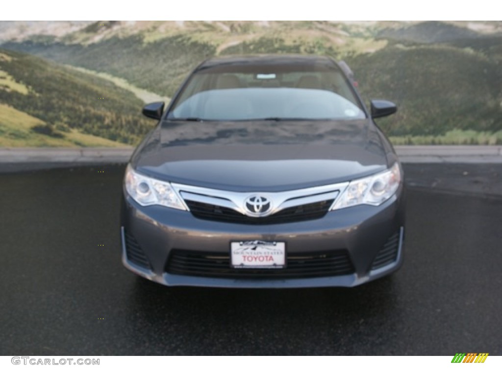 2013 Camry LE - Magnetic Gray Metallic / Ash photo #3
