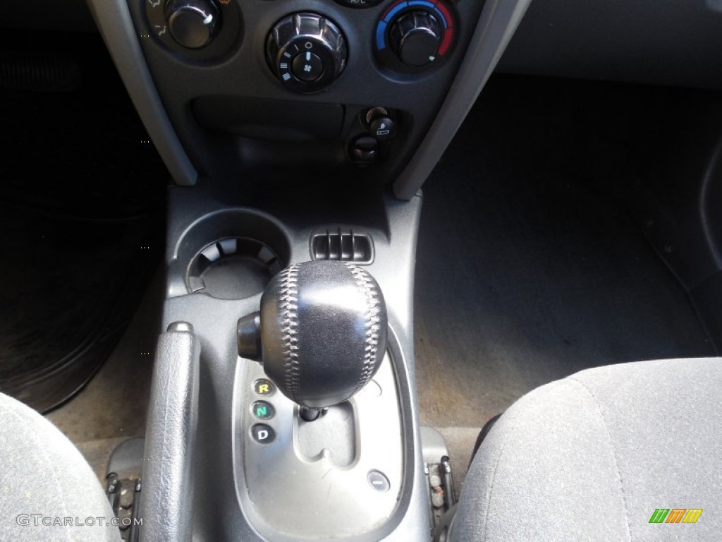 2001 Santa Fe LX V6 4WD - Obsidian Black / Gray photo #19