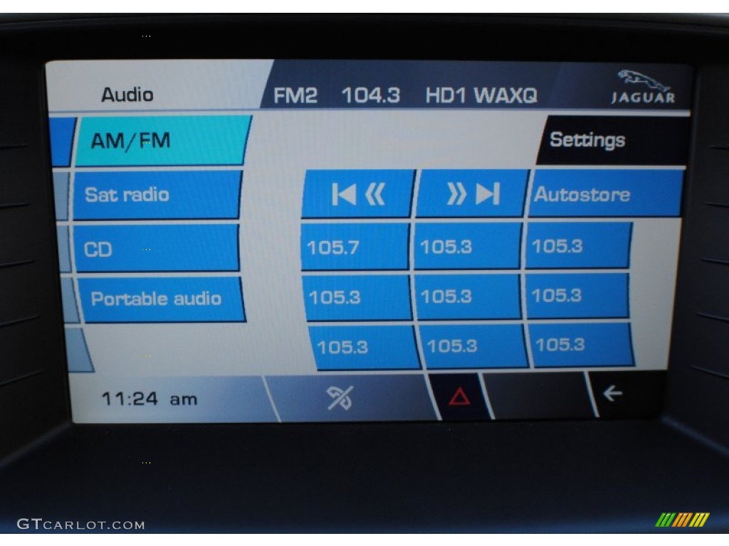 2010 Jaguar XK XKR Coupe Audio System Photos
