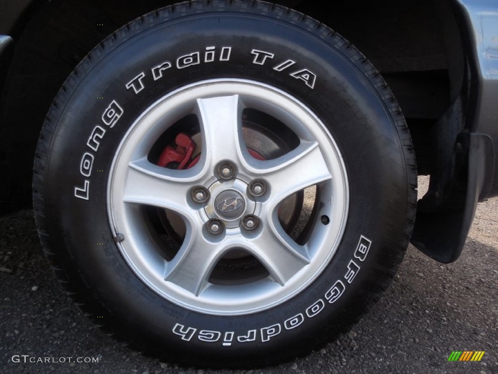 2001 Hyundai Santa Fe LX V6 4WD Wheel Photos