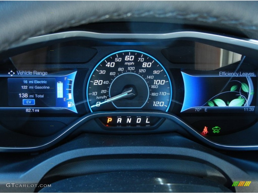 2013 Ford C-Max Energi Gauges Photo #79240761