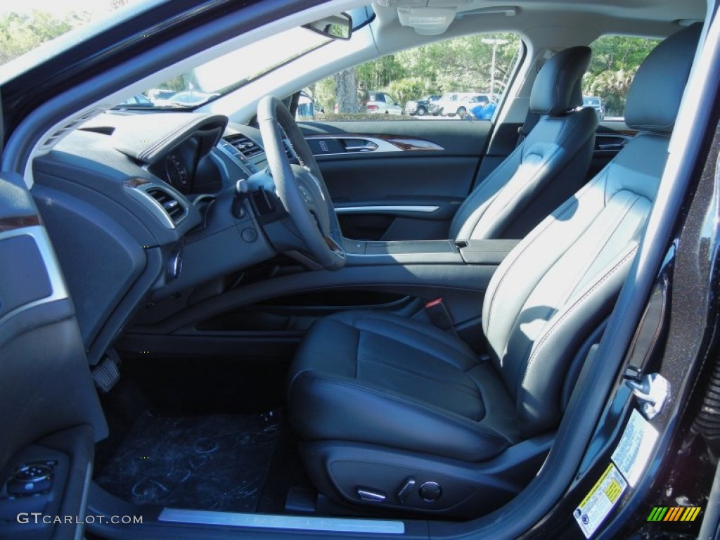 Charcoal Black Interior 2013 Lincoln MKZ 2.0L EcoBoost FWD Photo #79240946