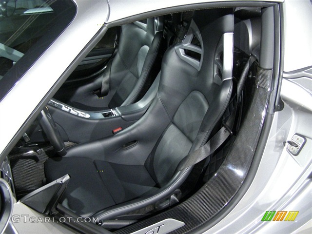 Dark Grey Natural Leather Interior 2005 Porsche Carrera GT Standard Carrera GT Model Photo #79242