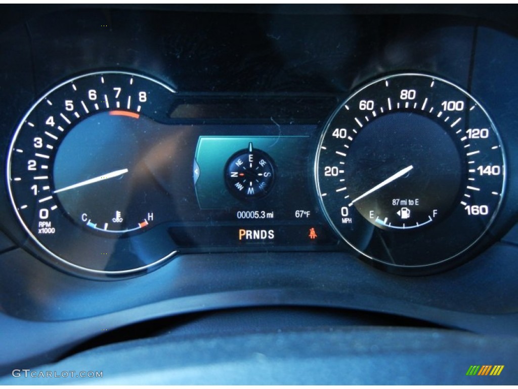 2013 Lincoln MKZ 2.0L EcoBoost FWD Gauges Photo #79241027