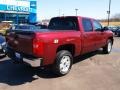 2009 Dark Cherry Red Metallic Chevrolet Silverado 1500 LT Z71 Crew Cab 4x4  photo #3