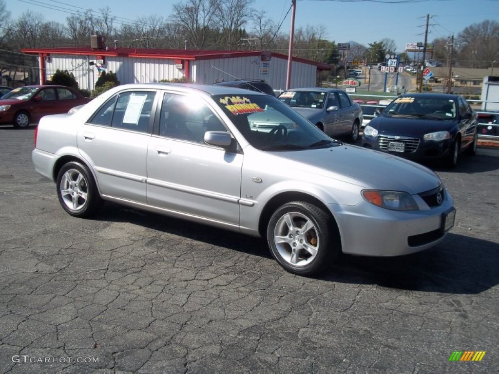 Sunlight Silver Metallic 2003 Mazda Protege LX Exterior Photo #79241650