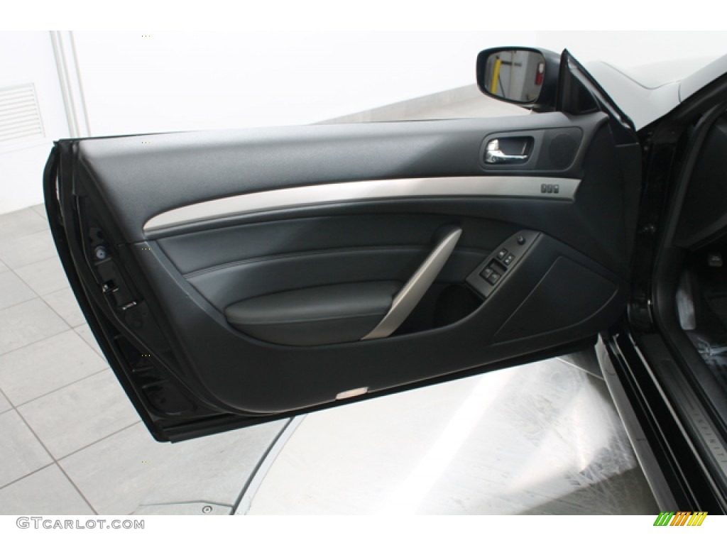 2011 G 37 x AWD Coupe - Black Obsidian / Graphite photo #14