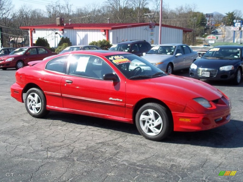 Bright Red 2001 Pontiac Sunfire SE Coupe Exterior Photo #79242112