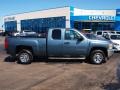 2012 Blue Granite Metallic Chevrolet Silverado 1500 LS Extended Cab  photo #1