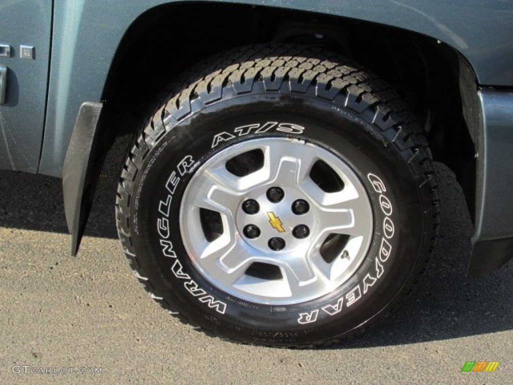 2009 Silverado 1500 LT Extended Cab 4x4 - Blue Granite Metallic / Ebony photo #2