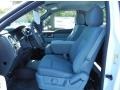  2013 F150 STX Regular Cab Steel Gray Interior