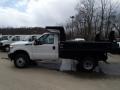 Oxford White - F350 Super Duty XL Regular Cab 4x4 Dump Truck Photo No. 5