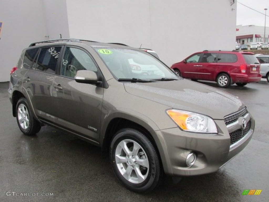 Pyrite Metallic 2010 Toyota RAV4 Limited 4WD Exterior Photo #79243669