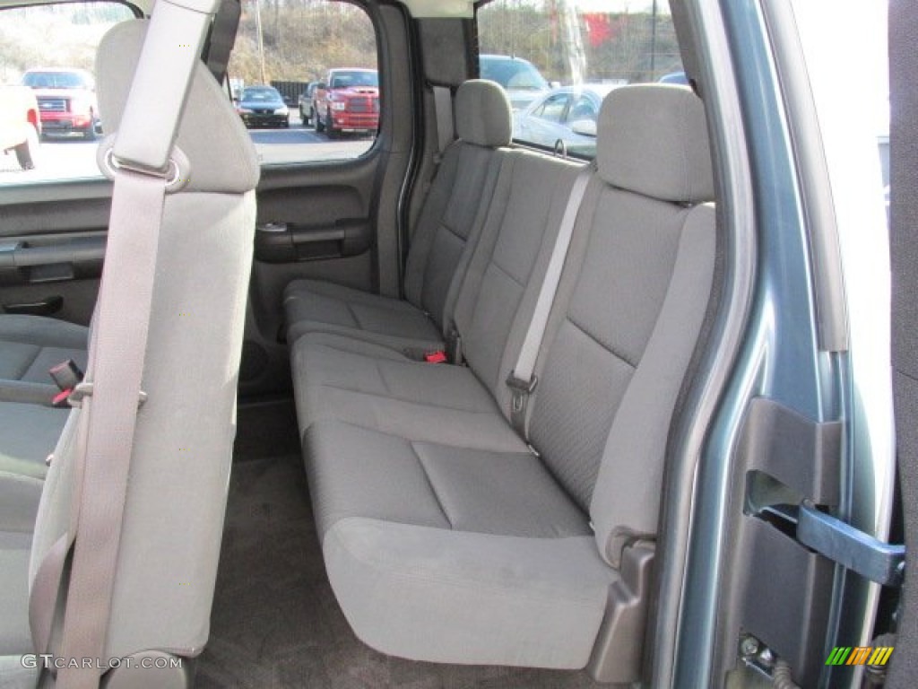 2009 Silverado 1500 LT Extended Cab 4x4 - Blue Granite Metallic / Ebony photo #15