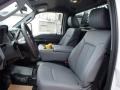 Steel 2013 Ford F350 Super Duty XL Regular Cab 4x4 Dump Truck Interior Color