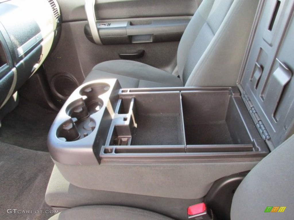 2009 Silverado 1500 LT Extended Cab 4x4 - Blue Granite Metallic / Ebony photo #18